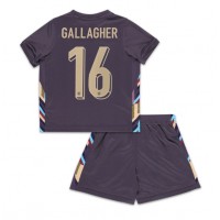 England Conor Gallagher #16 Auswärts Trikotsatz Kinder EM 2024 Kurzarm (+ Kurze Hosen)